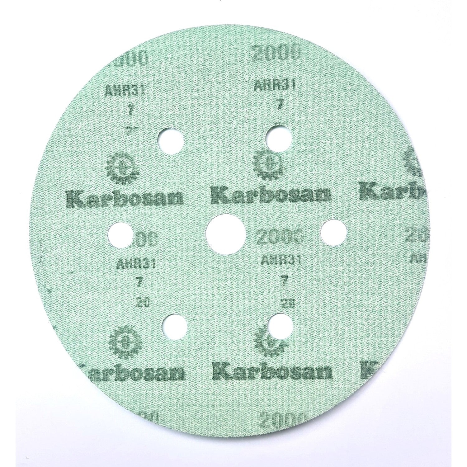 KARBOSAN AHR31 ORBİTAL ZIMPARA 7 DELİK 150 MM