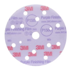 3m 260L Hookit Orbital Zımpara 150mm P1500