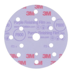 3m 260L Hookit Orbital Zımpara 150mm P800