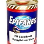 epifanes speedcoat vernik yavas slow tiner min Epifanes Speedcoat vernik için Sprey Tineri, Yavaş-Slow, 1 litre