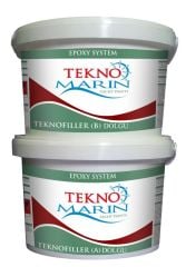 TEKNOMARİN Teknofiller Epoksi Dolgu Macunu, Yeşil 3 TEKNOMARİN Teknofiller Epoksi Dolgu Macunu, Yeşil