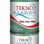 teknomarin epoksi sonkat mat boya min TEKNOMARİN Teknopox Finish ,Epoksi Son kat boya, Mat-Yarı Mat