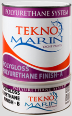 TEKNOMARİN Polyüretan Tekne boyası, Polyglos Polyurethane Finish, 3 kg