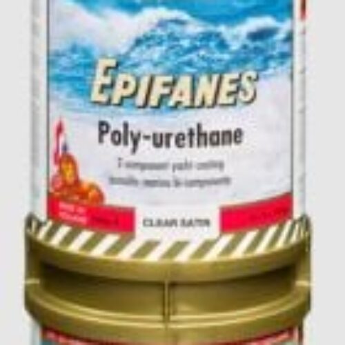 Polyüretan Clear Satin, Saten-Yarı Mat Yat Vernik, 750 ml